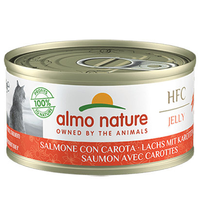 Almo HFC Jelly Ad. Lachs&Karotten 70g